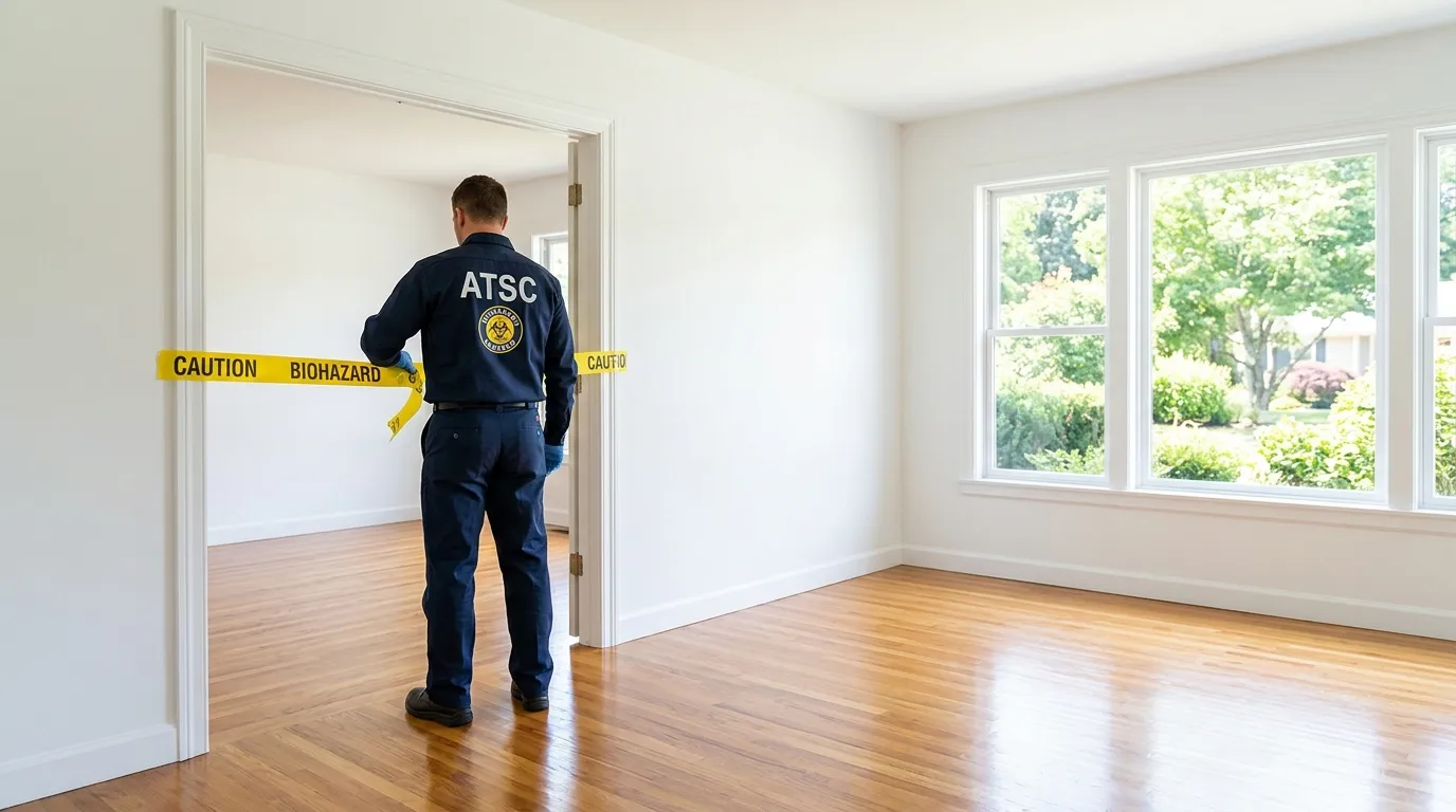 Certified biohazard cleanup crew performing Decomposition Cleanup in Park Slope